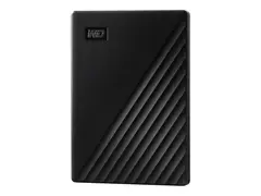 WD My Passport WDBYVG0010BBK - Harddisk - kryptert 1 TB - ekstern (b&#230;rbar) - USB 3.2 Gen 1 - 256-bit AES - svart