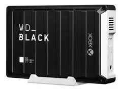 WD_BLACK D10 Game Drive for Xbox One WDBA5E0120HBK Harddisk - 12 TB - ekstern (b&#230;rbar) - USB 3.2 Gen 1 - 7200 rpm - svart