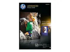 HP Advanced Glossy Photo Paper - Blank - 100 x 150 mm 250 g/m&#178; - 100 ark fotopapir - for ENVY 50XX, 76XX; ENVY Inspire 7920; Officejet 52XX, 80XX; Photosmart B110, Wireless B110