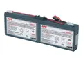 APC Replacement Battery Cartridge #18 UPS-batteri - 1 x batteri - blysyre - svart - for P/N: AP1250RM, PS450, SC1500, SC250RM1U, SC250RMI1U, SC450R1X542, SC450RM1U, SC450RMI1U