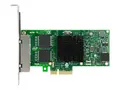 Lenovo ThinkSystem I350-T4 By Intel - Nettverksadapter PCIe 2.0 x4 lav profil - 1000Base-T x 4 - for ThinkAgile MX3331-F Certified Node; ThinkSystem SR250 V2; ST250 V2; ST50 V2