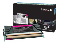 Lexmark - Magenta - original - tonerpatron LCCP, LRP for Lexmark X746de, X748de, X748de LDS, X748de Statoil, X748dte