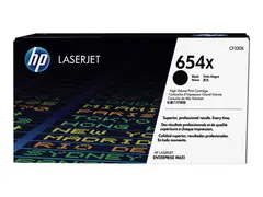 HP 654X - H&#248;y ytelse - svart - original LaserJet - tonerpatron (CF330X) - for Color LaserJet Enterprise M651dn, M651n, M651xh; Color LaserJet Managed M651dnm, M651xhm