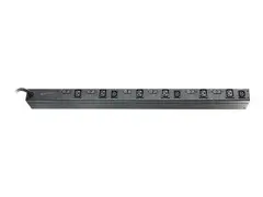 APC Basic Rack PDU Zero U - Str&#248;mfordelerenhet (kan monteres i rack) AC 400 V - 22 kW - utgangskontakter: 9 (power IEC 60320 C13, IEC 60320 C19) - 0U - for P/N: AR3103SP, AR3106SP, SRT1000RMXLI, SRT1000RMXLI-NC, SRT2200XLI-KR, SRT5KRMXLW-TW