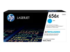 HP 656X - H&#248;y ytelse - cyan - original - LaserJet tonerpatron (CF461X) - for Color LaserJet Enterprise M652dn, M652n, M653dh, M653dn, M653x