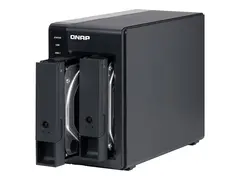 QNAP TR-002 - Harddiskarray - 2 br&#248;nner (SATA-600) USB 3.1 Gen 2 (ekstern)