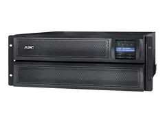 APC Smart-UPS X 3000 Rack/Tower LCD UPS (rackmonterbar/ekstern) - AC 230 V - 2700 watt - 3000 VA - Ethernet 10/100, RS-232, USB - utgangskontakter: 10 - 4U - svart - med APC UPS Network Management Card AP9631 - for P/N: AR4024SP, AR4024SPX429, AR4024SPX431, AR4024SPX432, NBWL0356A, SMX3000HVTUS