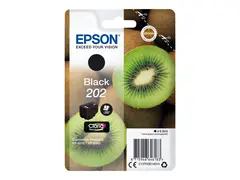 Epson 202 - 6.9 ml - svart - original bl&#230;re med RF/lyd-alarm - blekkpatron - for Expression Premium XP-6000, XP-6005