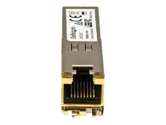 StarTech.com HPE J8177C Compatible SFP Module, 1000BASE-T, SFP to RJ45 Cat6/Cat5e, 1GE Gigabit Ethernet SFP, RJ-45 (Copper) 100m, HPE 1810, 1820, 2530, 1Gbps Mini GBIC Transceiver SFP Lifetime Warranty (J8177CST) - SFP (mini-GBIC) transceivermodul (tilsvarer: HP J8177C) - 1GbE - 1000Base-T - RJ-45 / SFP (mini-GBIC) - opp til 100 m - for HPE 1810, 1910, 20p 10/100/1000, 2610, 3500, 6200, Switch 8212; HPE Aruba 2530, 5406