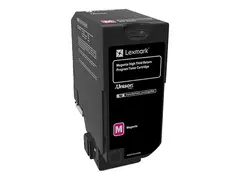 Lexmark - H&#248;y ytelse - magenta original - tonerpatron LCCP, LRP - for Lexmark CX725de, CX725dhe, CX725dthe