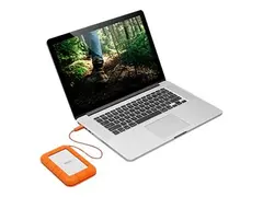 LaCie Rugged USB-C - Harddisk - 1 TB ekstern (b&#230;rbar) - USB 3.1 Gen 1 (USB-C kontakt)