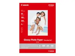 Canon GP-501 - Blank - A4 (210 x 297 mm) 200 g/m&#178; - 100 ark fotopapir - for PIXMA iP90, MG2555, mini260, MP180, MP490, MP510, MP550, MP560, MP960, MX330, TS7450