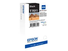 Epson T7011 - 63.2 ml - XXL-st&#248;rrelse svart - original - blister - blekkpatron - for WorkForce Pro WP-4015 DN, WP-4095 DN, WP-4515 DN, WP-4525 DNF, WP-4595 DNF