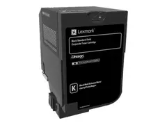 Lexmark - Svart - original - tonerpatron LCCP, LRP, Lexmark Corporate for Lexmark CS720de, CS720dte, CS725de, CS725dte, CX725de, CX725dhe, CX725dthe