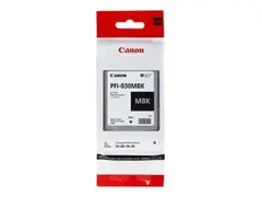 Canon PFI-030MBK - 55 ml - matt svart original - blekkbeholder - for imagePROGRAF TA-20, TA-20 MFP L24ei, TA-30, TA-30 MFP L36ei