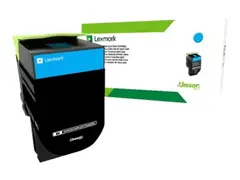 Lexmark 702HCE - H&#248;y ytelse - cyan original - tonerpatron Lexmark Corporate - for Lexmark CS310dn, CS310n, CS410dn, CS410dtn, CS410n, CS510de, CS510dte