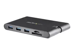 STARTECH.COM USB-C Multiport Adapter with HDMI and VGA - Mac / Windows - 3x U