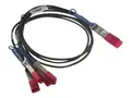 Dell 100GbE Direct Attach - Utbruddskabel QSFP28 (hann) til QSFP28 (hann) - 3 m - toakset - passiv - for Networking S6100; PowerEdge C6420, T130, T330; PowerSwitch S4112, S5212; Networking Z9100