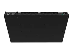 HPE G2 Metered Horizontal True 0U Str&#248;mfordelerenhet (kan monteres i rack) - AC 230 V - 3600 VA - enkeltfase - inngang: IEC 60320 C20 - utgangskontakter: 12 (power IEC 60320 C13) - 1U - Hele verden