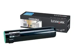 Lexmark - H&#248;y ytelse - svart - original tonerpatron LCCP - for Lexmark C935dn, C935dtn, C935dttn, C935hdn