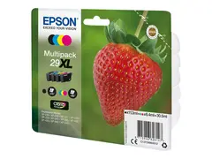 Epson 29XL Multipack - 4-pack - 30.5 ml - XL svart, gul, cyan, magenta - original - bl&#230;re med RF/lyd-alarm - blekkpatron - for Expression Home XP-235, 245, 247, 255, 332, 335, 342, 345, 432, 435, 442, 445, 455