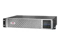 APC Smart-UPS Li-Ion 1000VA Short Depth with SmartConnect UPS (kan monteres i rack) - AC 220/230/240 V - 800 watt - 1000 VA - RS-232, USB - utgangskontakter: 6 - 2U - svart - for P/N: AR106V, AR4018SPX432, AR4024SP, AR4024SPX429, AR4024SPX431, AR4024SPX432