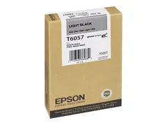 Epson T6057 - 110 ml - lys svart original - blekkpatron - for Stylus Pro 4800, Pro 4880, Pro 4880 AGFA