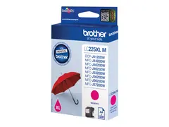 Brother LC225XLM - Magenta - original - blekkpatron for Brother DCP-J4120, MFC-J4420, J4620, J5320, J5620, J5625, J5720; Business Smart MFC-J4420