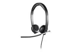 Logitech USB Headset Stereo H650e Hodesett - on-ear - kablet