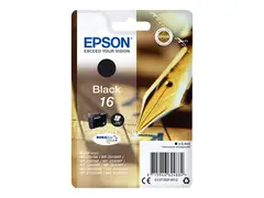 Epson 16 - 5.4 ml - svart - original blekkpatron - for WorkForce WF-2010, 2510, 2520, 2530, 2540, 2630, 2650, 2660, 2750, 2760