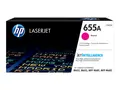 HP 655A - Magenta - original - LaserJet tonerpatron (CF453A) - for Color LaserJet Managed Flow MFP M681; LaserJet Enterprise Flow MFP M681, MFP M682