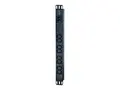 APC Easy Basic Rack PDU EPDU1016B Str&#248;mfordelerenhet (kan monteres i rack) - AC 200/208/230 V - 3680 VA - inngang: IEC 60320 C20 - utgangskontakter: 8 (power IEC 60320 C13) - 1U - 2.5 m kabel - svart - for P/N: AR106V, SCL400RMJ1U, SCL500RMI1UC, SCL500RMI1UNC, SMTL1000RMI2UC, SMTL750RMI2UC