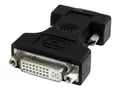 StarTech.com DVI to VGA Cable Adapter - Black F/M (DVIVGAFMBK) - VGA-adapter - DVI-I (hunn) til HD-15 (VGA) (hann) - svart - for P/N: BNDDKT30CAHV, USB31GEVG, USB3SMDOCKHV