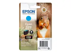 Epson 378 - 4.1 ml - cyan - original - bl&#230;re med RF/lyd-alarm blekkpatron - for Expression Home XP-8605, 8606; Expression Home HD XP-15000; Expression Photo XP-8500, 8700