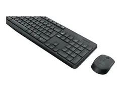 Logitech MK235 - Tastatur- og mussett - tr&#229;dl&#248;s 2.4 GHz - Pan Nordic