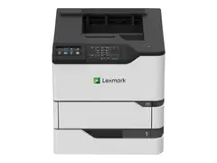 Lexmark MS822de - Skriver - S/H Dupleks - laser - A4/Legal - 1200 x 1200 dpi - opp til 52 spm - kapasitet: 650 ark - USB 2.0, Gigabit LAN, USB 2.0 vert