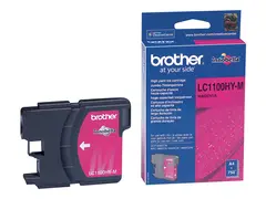 Brother LC1100HYM - H&#248;y ytelse magenta - original - blekkpatron - for Brother DCP-6690CW, MFC-5890CN, MFC-5895CW, MFC-6490CW, MFC-6890CDW; Justio MFC-5890CN