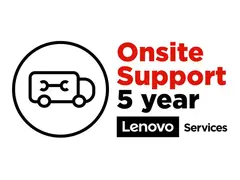 Lenovo Onsite Upgrade - Utvidet serviceavtale deler og arbeid (for system med 3-&#229;rs garanti p&#229; stedet) - 5 &#229;r (fra opprinnelig kj&#248;psdato for utstyret) - p&#229; stedet - for ThinkStation P300; P310; P320; P330; P330 Gen 2; P340; P348; P350; P360