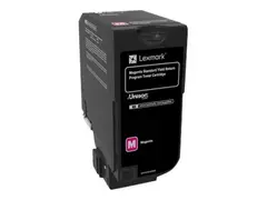 Lexmark - Magenta - original - tonerpatron LCCP, LRP for Lexmark CS720de, CS720dte, CS725de, CS725dte, CX725de, CX725dhe, CX725dthe