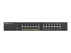 Zyxel GS1900-24EP - Switch - smart 24 x 10/100/1000 (12 PoE) - rackmonterbar, veggmonterbar - PoE (130 W)