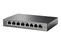 TP-Link Easy Smart TL-SG108PE - Switch - smart 4 x 10/100/1000 (4 PoE+) + 4 x 10/100/1000 - stasjon&#230;r - PoE+ (64 W)