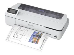 Epson SureColor SC-T2100 - No Stand - 24&quot; storformatsskriver farge - ink-jet - Rull A1 (61,0 cm) - 2400 x 1200 dpi - Gigabit LAN, Wi-Fi(n), USB 3.0 - kutter