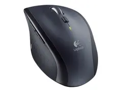 Logitech M705 - Mus - h&#248;yrehendt - laser tr&#229;dl&#248;s - 2.4 GHz - USB tr&#229;dl&#248;s mottaker - gr&#229;