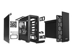 be quiet! Silent Base 601 - Tower - utvidet ATX (E-ATX) ingen str&#248;mforsyning (ATX / PS/2) - svart - USB/lyd