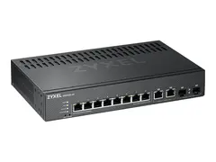 Zyxel GS2220-10 - Switch - Styrt 8 x 10/100/1000 + 2 x kombo-Gigabit SFP - rackmonterbar, veggmonterbar