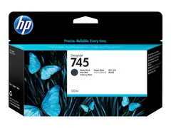 HP 745 - 130 ml - matt svart - original - DesignJet blekkpatron - for DesignJet Z2600 PostScript, Z5600 PostScript