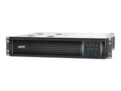 APC Smart-UPS 3000VA LCD RM - UPS (kan monteres i rack) AC 230 V - 2700 watt - 3000 VA - Ethernet, RS-232, USB - utgangskontakter: 9 - 2U - svart - med APC UPS Network Management Card - for P/N: AR3105W, AR3140G, AR3155W, AR3305W, AR3340G, AR3355W, AR4038IX432, NBWL0356A