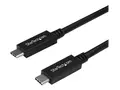 StarTech.com USB C to USB C Cable 6 ft / 1.8m - 5A PD - USB-IF Certified - M/M - USB 3.0 5Gbps - USB C Charging Cable - USB Type C Cable (USB315C5C6) - USB type C-kabel - 24 pin USB-C til 24 pin USB-C - 1.8 m