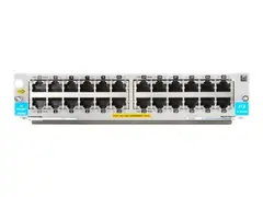 HPE - Utvidelsesmodul - Gigabit Ethernet (PoE+) x 24 for HPE Aruba 5406R, 5406R 16, 5406R 44, 5406R 8-port, 5406R zl2, 5412R, 5412R 92, 5412R zl2