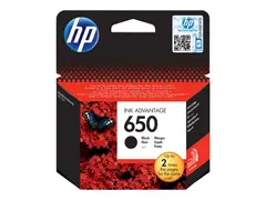 HP 650 - Svart - original - blekkpatron for Deskjet Ink Advantage 2515, Ink Advantage 3515